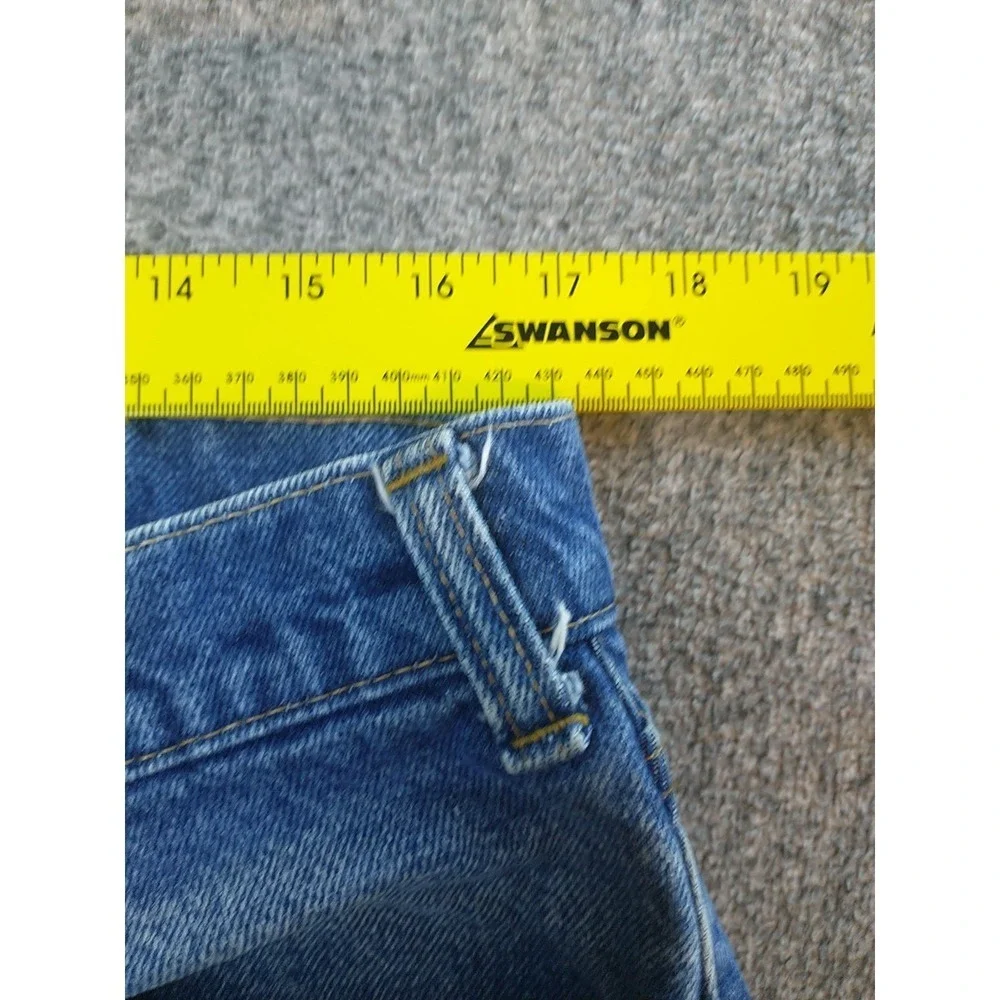 Vintage Levis Mens Medium Wash Straight Leg Denim Jeans Blue W34 L30